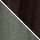 Chocolate Brown/Khaki Green