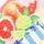 Orange Ciao Bella Print
