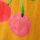 Ochre Yellow Cherry Print