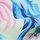 White/Blue Tropical Print