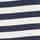 Navy And Ivory Stripe