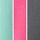 Teal/Grey/Pink