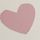 Cream With Pink Hearts
