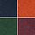 Blue/Orange/Green/Red Argyle