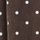 Chocolate Brown Polka Dot