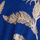 Cobalt Blue Metallic Feather