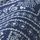 Navy Blue/Ecru Print