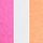 Pink/Orange/White
