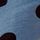 Blue/Chocolate Brown Polka Dot