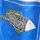 Blue/Ecru Fish Print