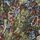 Navy Decorative Floral
