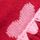 Red/Pink Heart Knitted
