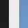 Blue/White/Black
