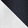 Dark Navy Blue/White