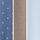 Blue/Light Taupe/Blue Star Print