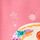 Pink Christmas Pudding Sequin