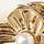 Gold Tone Flower