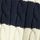 Cream & Navy Striped