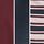 Navy/Burgundy Stripe