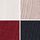 Navy Blue/Red/Cream/Light Brown