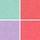 Blue/Pink/Purple