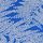 Cobalt Blue Palm Print