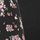 Black Floral Print
