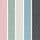Pastels Green/Blue/Ecru/Slate/Pink