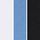 White/Blue/Black