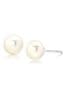 Beaverbrooks Freshwater Pearl Stud Cream/White Earrings