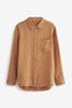 Tan Brown Super Soft Lyocell Shirt