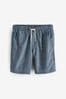 Chambray Blue Pull-On Shorts (3-16yrs)
