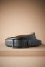 Black Signature Italian Leather Belt