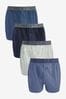 Blue 4 pack Boxers, 4 pack