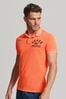 Superdry Orange Superstate Polo Shirt