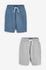 Blue/Grey 2 Pack Shorts (3-16yrs)