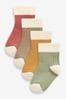 Muted Rainbow Baby Socks 4 Pack (0mths-2yrs)