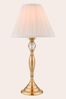 Brass Laura Ashley Ellis Satin Painted Spindle Table Lamp