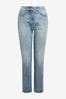 ג'ינס בגזרת בויפרנד באורך שלושת רבעים 