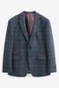 Skopes Doyle Tweed-Anzugjacke aus Wollmischung in Tailored Fit, Marineblau
