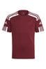 adidas Maroon Red Squad 21 Jersey