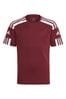 adidas Maroon Red Squadra 21 Jersey Shirt