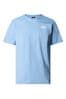 The North Face Blue Mens Redbox Short Sleeve T-Shirt