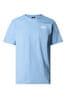 Blue The North Face Mens Redbox Short Sleeve T-Shirt