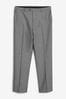 Light Grey Suit Trousers, Regular Fit