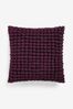 Purple 43 x 43 Global Bobble Cushion, 43 x 43cm