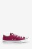 Converse Burgundy Red Standard Fit Chuck Taylor All Star Ox Trainers
