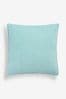 Teal Blue 59 x 59cm Soft Velour Cushion