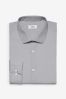 White Next Easy Care Shirt, Slim Fit Single Cuff
