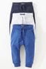 Blue/Grey/Navy Super Skinny Joggers 3 Pack (3mths-7yrs)